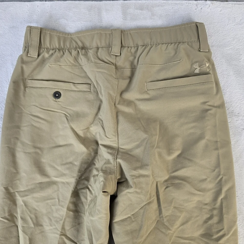UNDER ARMOUR Pants Mens 30x30 Golf Beige